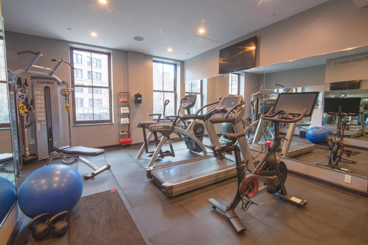 더 프레스딕 호텔 트리베카 뉴욕 외부 사진 The gym at 100 East 14th Street