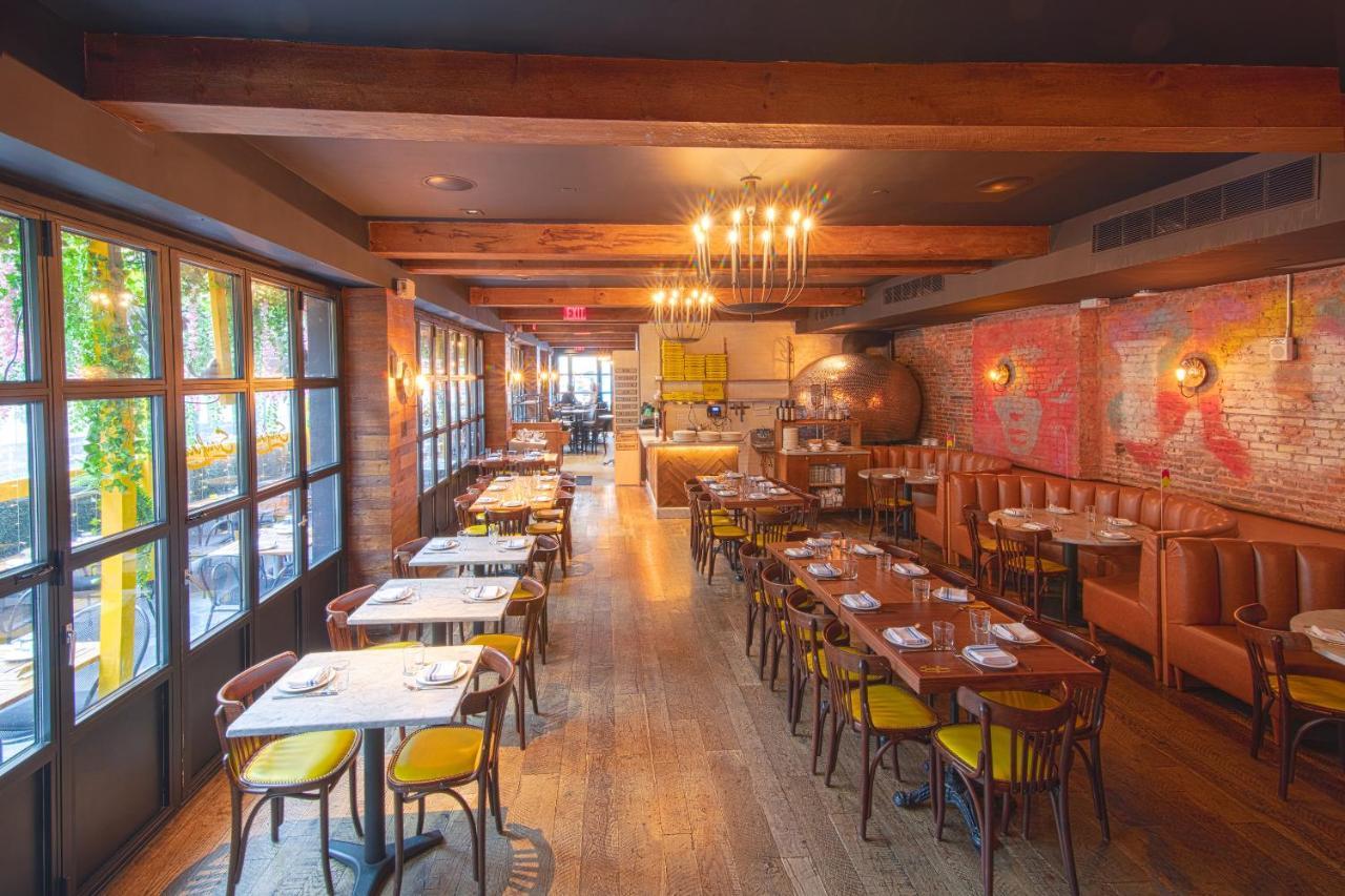 더 프레스딕 호텔 트리베카 뉴욕 외부 사진 Interior of the restaurant