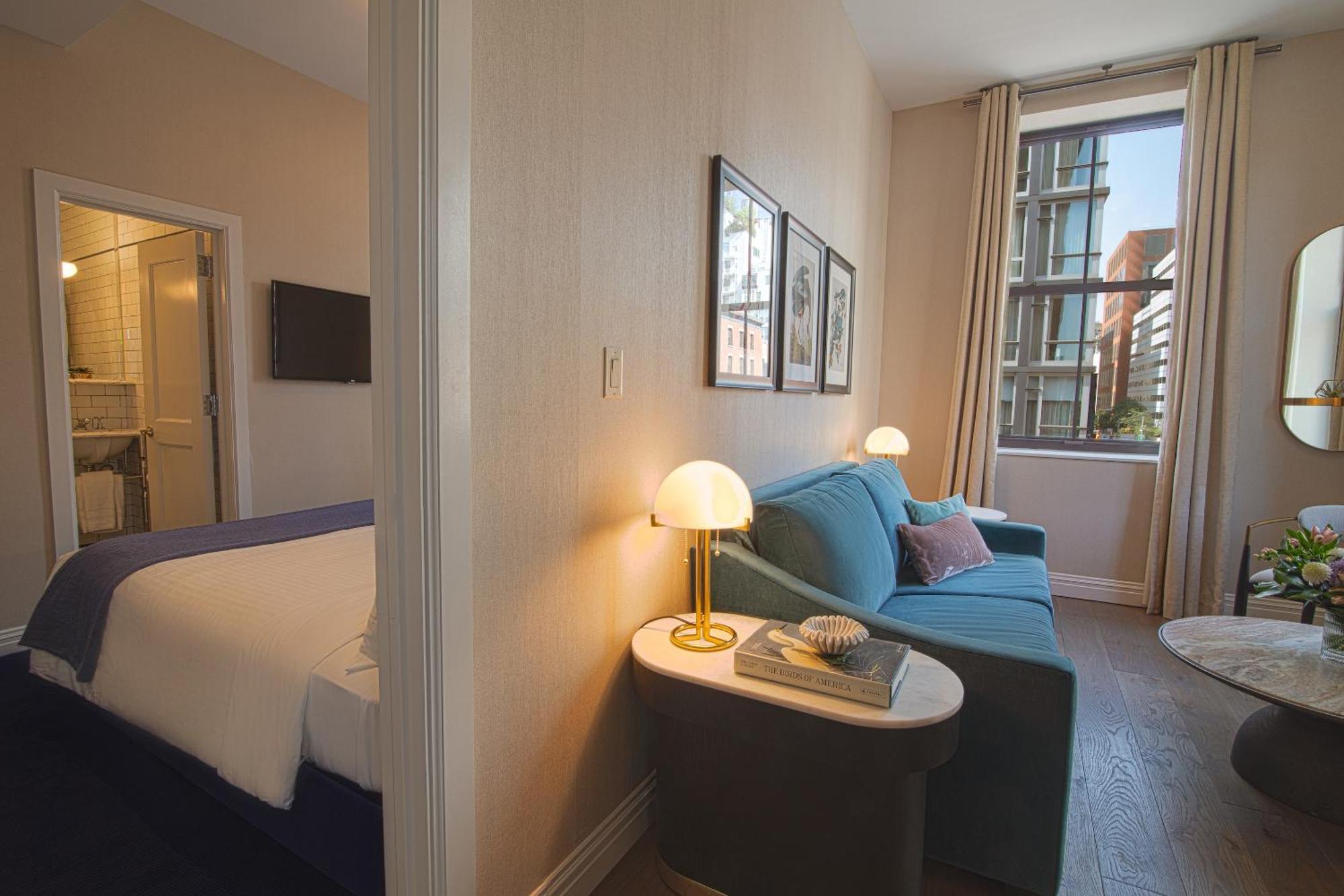 더 프레스딕 호텔 트리베카 뉴욕 외부 사진 A typical studio apartment