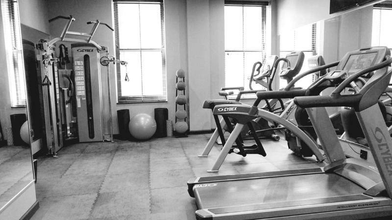 더 프레스딕 호텔 트리베카 뉴욕 외부 사진 The gym at the school